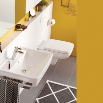 Baterie lavoar Kludi, Pure & Easy, h=7 cm, ventil metalic